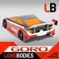 Preview: NEU Goro Karosserie leicht LENS BODIES 1/10 Nitro-Tourenwagen