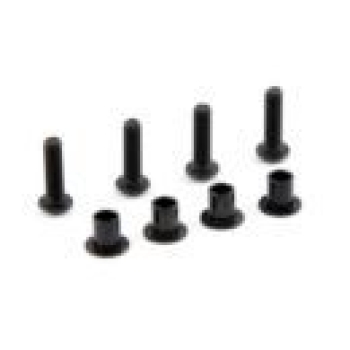 Front kingpin bushing / screw 4x14mm (4) (#205203)