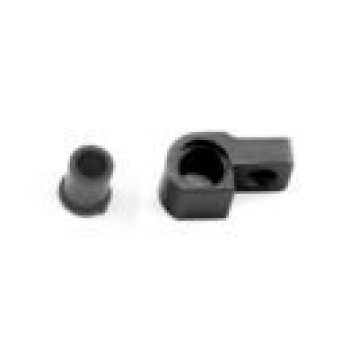 Hinge pin bracket lower front - black (#606401B)