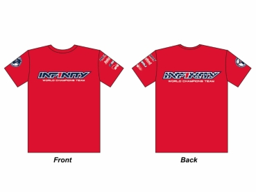 INFINITY 2019 Team "U.S.A." T-Shirt (RD) M size