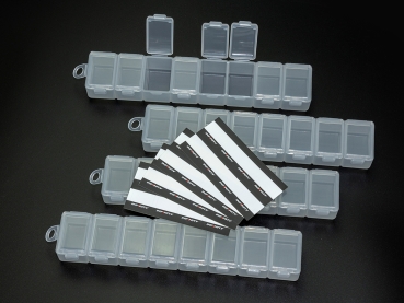 INFINITY SMALL PARTS CASE (8compartments/4pcs)