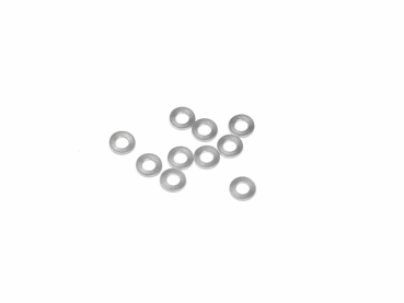 INFINITY ALUMINUM WASHER 3x6x0.75mm (Silver/10pcs)