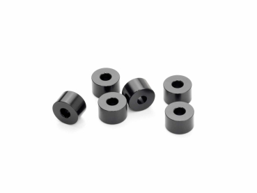 INFINITY ALUMINUM WASHER 3x8x5.0mm (Black/6pcs)