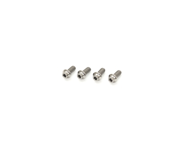 M2.5x6mm TITANIUM UFO HEAD SCREW (4pcs)