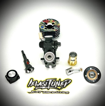 IELASITUNED GP3R24 ONROAD .12 CERAMIC REAR BEARING, SHAFT WITH DLC COATED, TUNED (#GP3R )