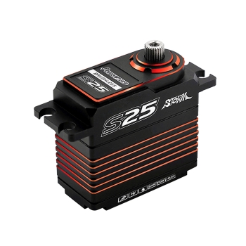 S25 Red HV CNC Brushless Digital Servo 30.0KG/0.055sec@8.4V