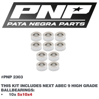 ABEC 9 BALLBEARINGS 10X 5x10x4