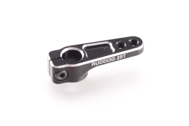 RUDDOG Aluminium Servo Horn 25T Black