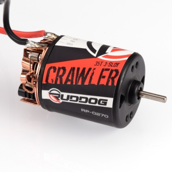 RUDDOG Crawler 35T 3-Slot Brushed Motor