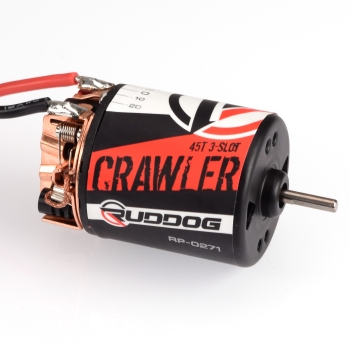 RUDDOG Crawler 45T 3-Slot Brushed Motor