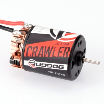 RUDDOG Crawler 13T 5-Slot Brushed Motor