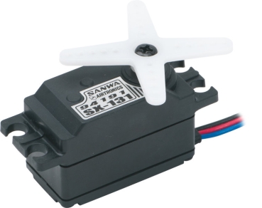 SX Servo-131 LowProfil Standard Servo 0,12sec/4,8kg