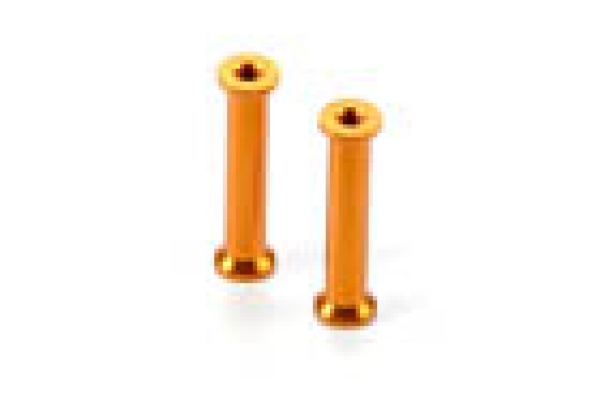 Alu Befestigung 26.5mm - ORANGE (2)(#376361-O)