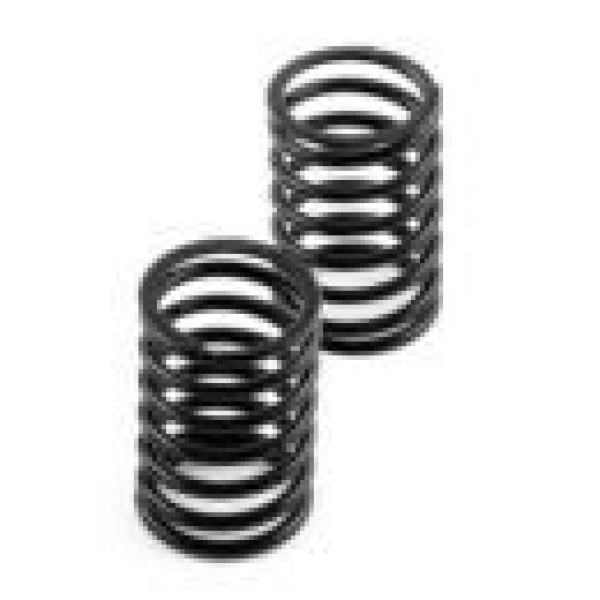 Shock spring rear black - V10 extra soft (2) (#811511)