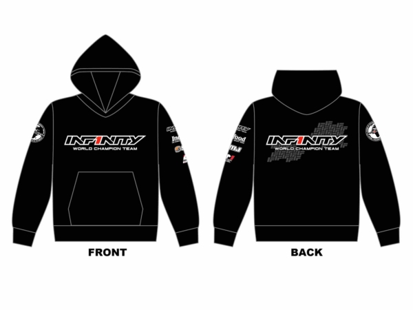 INFINITY 2018 TEAM HOODIE (BLACK / SIZE 2XL)