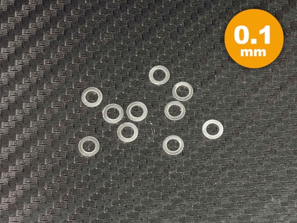 INFINITY 3x5 SHIM SET (0.1, 0.2, 0.3mm 10pcs each)