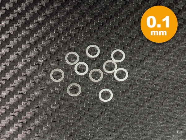 INFINITY 4x6 SHIM SET (0.1, 0.2, 0.3mm 10pcs each)