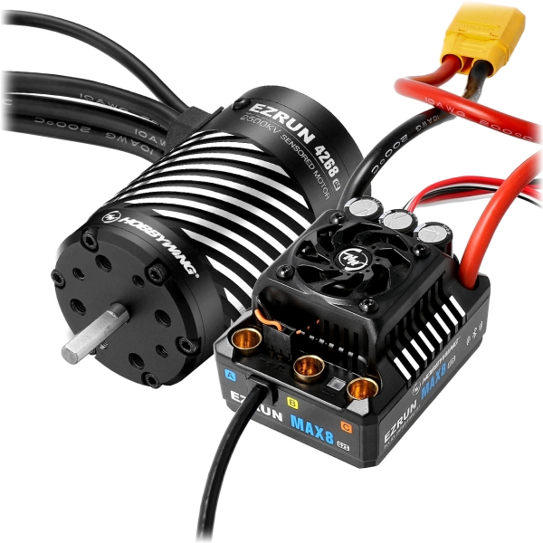 Ezrun MAX8 G2S Combo mit 4268SD 2500kV