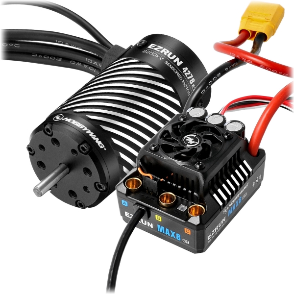 Ezrun MAX8 G2S Combo mit 4278SD 2250kV