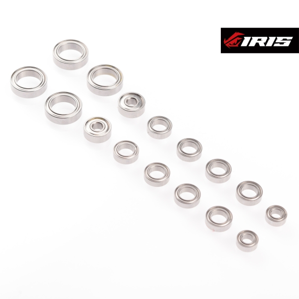 Iris ONE Ceramic Ball Bearing Drivetrain Set (16pcs)