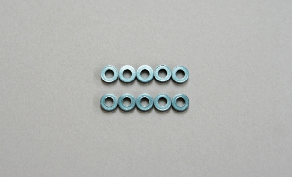 Zehntelscheiben 3x6x2mm 10pcs (#MUGA2804)