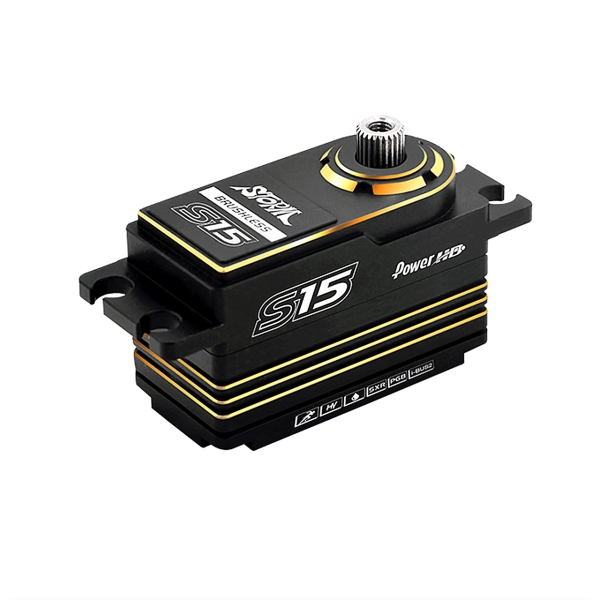 S15 Gold HV CNC Brushless Digital Servo 16.5KG/0.05sec@8.4V