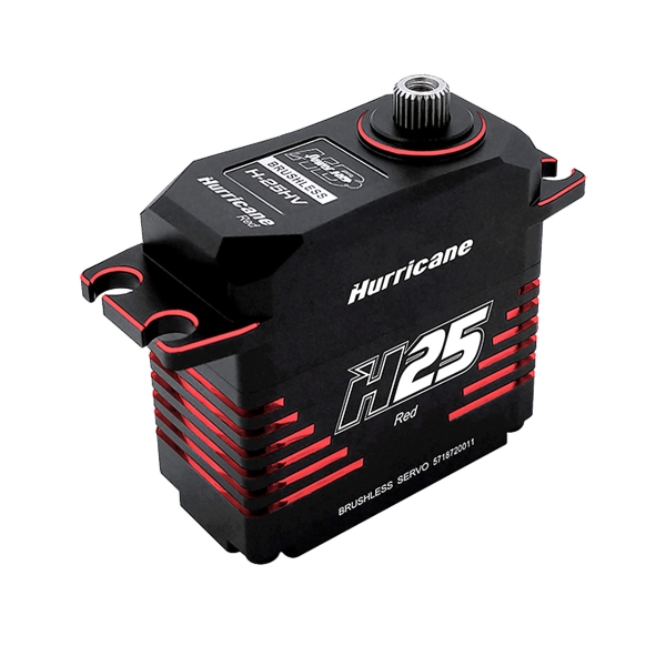 H25 Red HV CNC Brushless Digital Servo 30.0KG/0.068sec@8.4V