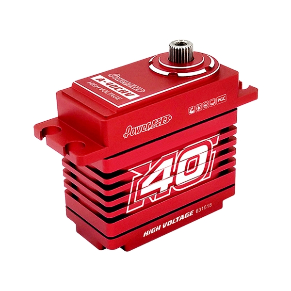 A-40CHV HV CNC Brushless Digital Servo 40.0KG/0.10sec@8.4V