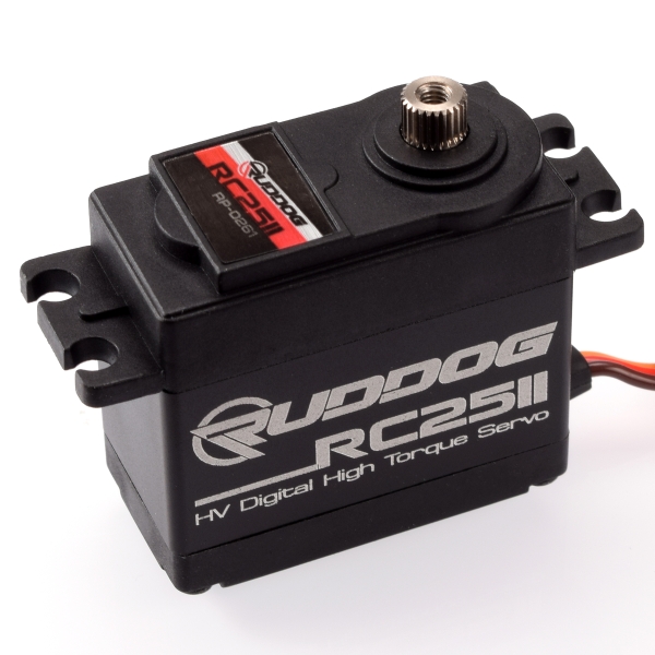 RUDDOG RC2511 HV Digital High Torque Servo