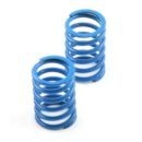 Shock spring rear blue - V8 medium (2) (#811504)