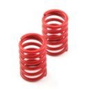 Shock spring rear red - V8 hard (2) (#811506)