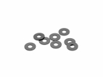 INFINITY ALUMINUM WASHER 3x8x0.5mm (Black/8pcs)