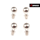 Iris 6.5x3.5mm Suspension Ballstud (4pcs)