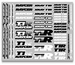 Karosserieaufkleber T1R - Weiss   (#397330)